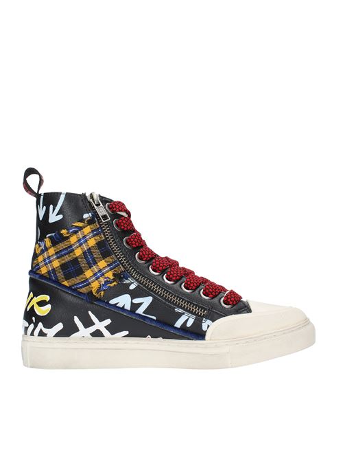 Sneakers modello 422P-903-19-P003CB in pelle EMANUELLE VEE | 422P-903-19-P003CBNERO